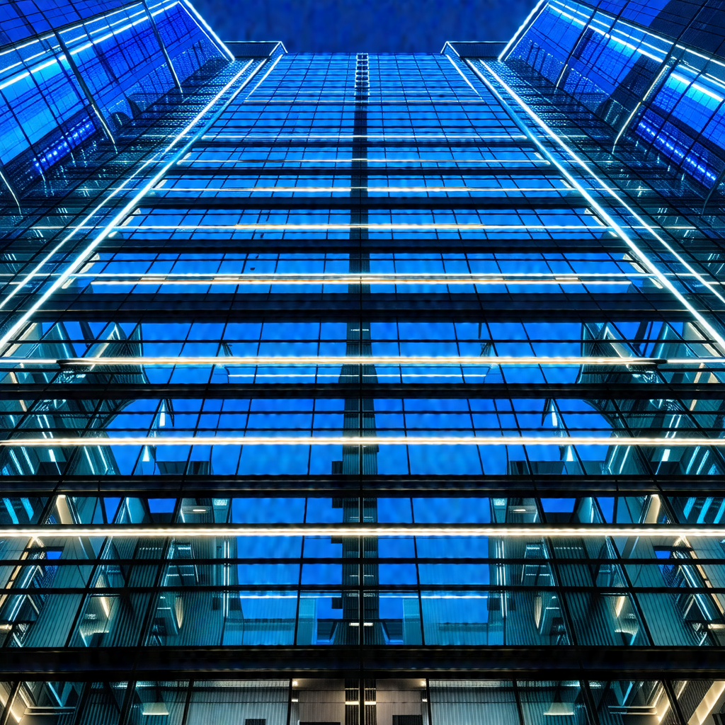 Tall building with a large number of windows