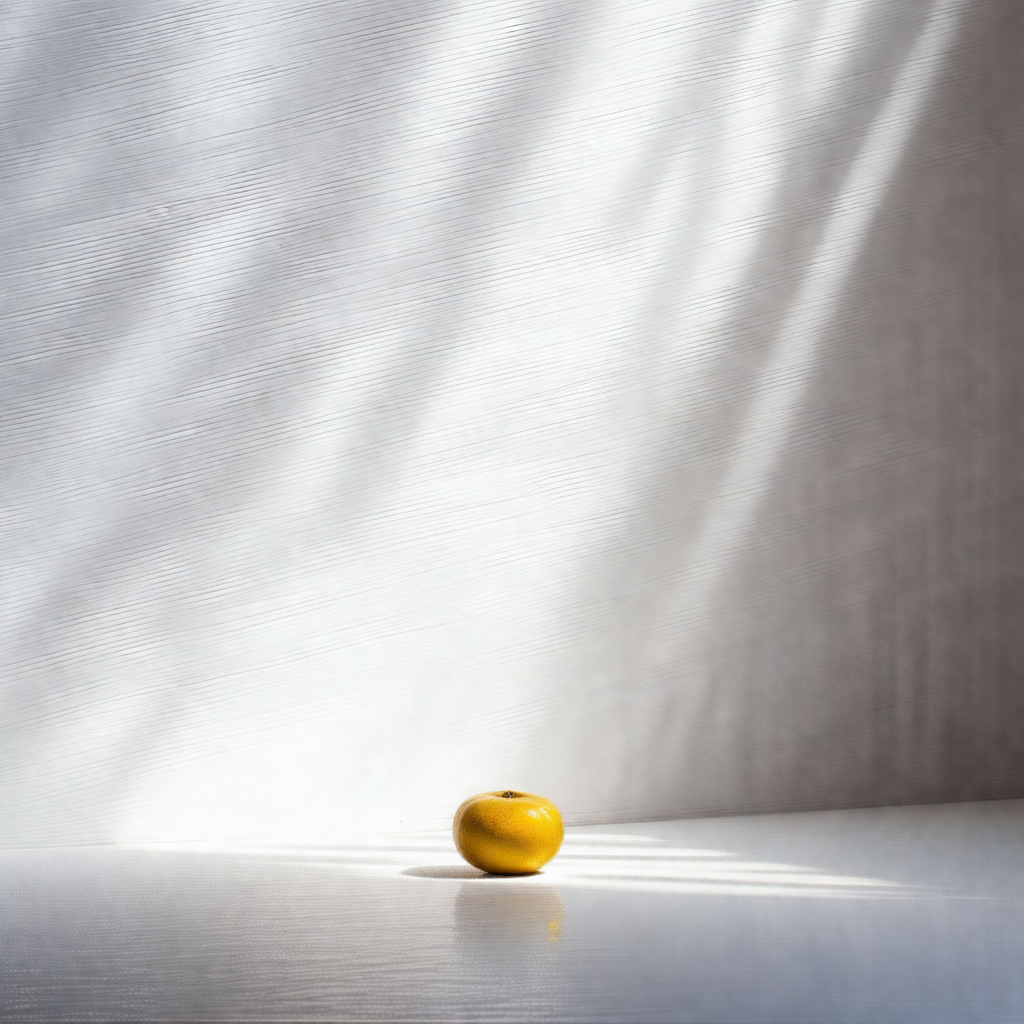 Small yellow fruit, possibly a banana, sitting on a table