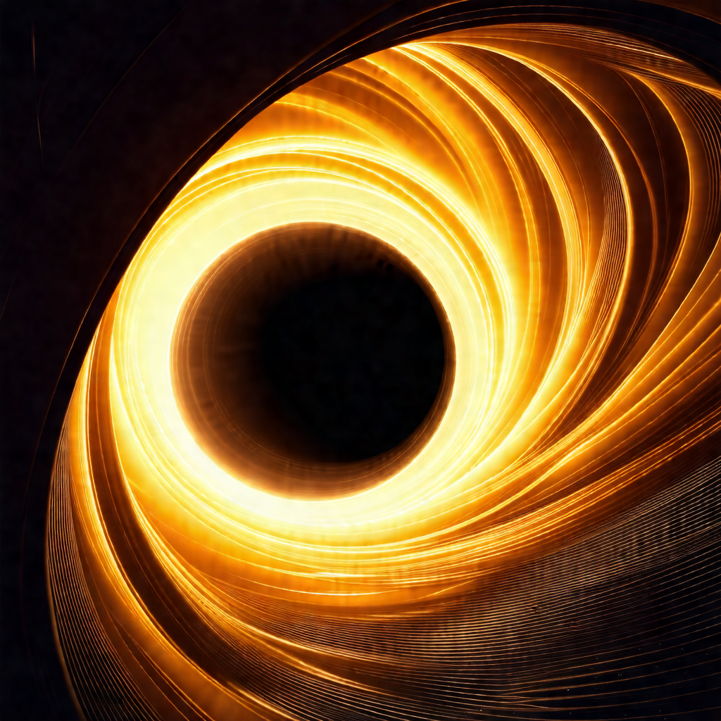 Large, round, and brightly lit tunnel