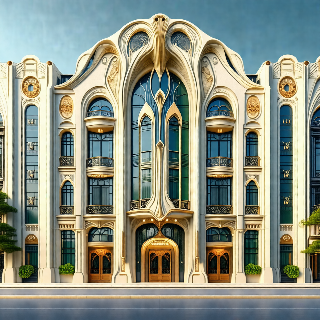 Large, ornate building with a unique design