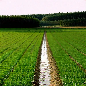 Agricultural Technology In Research Center With Large, Lush
