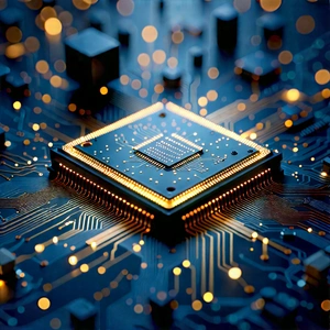 Microchip with data streams