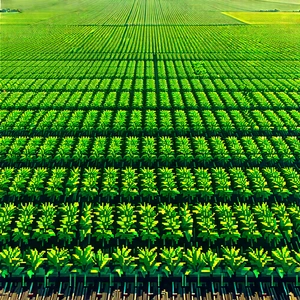 Agricultural Technology In Tech Office With Large, Detailed,