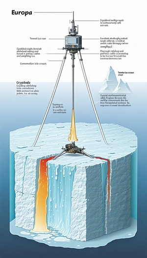 The Image Is A Diagram Showing The Different Layers Of The Earth