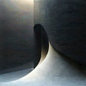 Abstract Minimalist Design: Contraction captured in abstract form