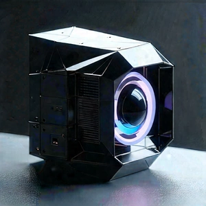 Innovative Communication Tool (design:1.29) With Black Blue
