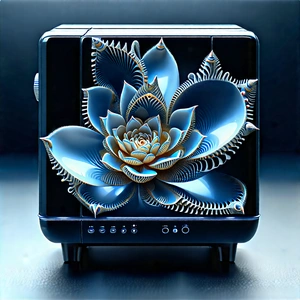 Innovative Smart Appliance Design With Small Blue