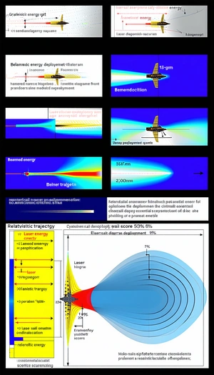 The Image Is A Collection Of Diagrams And Graphs, Each Illustrating Different Aspects Of A Laser
