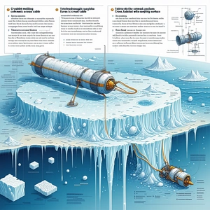 The Image Is A Diagram Of A Submarine, Showing Its Various Components And Their Functions