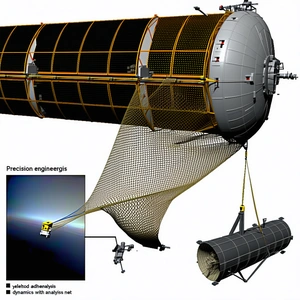 The Image Is A 3d Computer-generated Drawing Of A Spacecraft