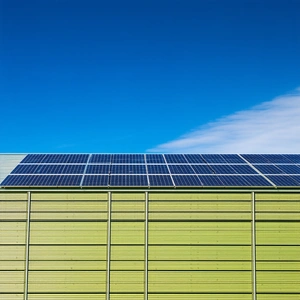 Tech Architectural Photography: Innovative Renewable Energy Design With Large Solar