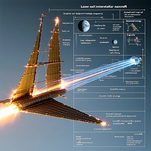 A Diagram Is Displayed Showing The Different Parts Of A Spacecraft