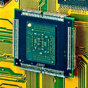 Close-up of memory module