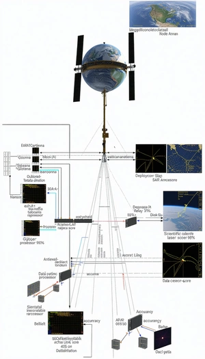 diagram showing relationship between space