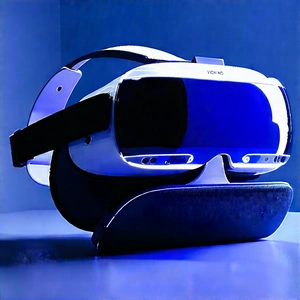 Vr Headset With Streaming Content With Pair Virtual