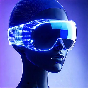 Innovative Wearable Device Design With Blue White