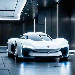 Tech Long Exposure Photography: Automotive Technology In Field Deployment With White Sports