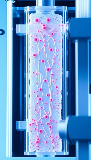 A Close-up Of A White And Pink Object, Possibly A Piece Of Art Or A Sculpture