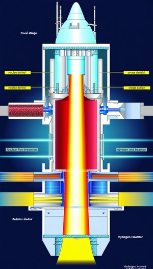 A Diagram Is Displayed Showing The Different Parts Of A Nuclear Reactor