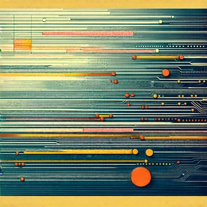 Close-up of sensor array