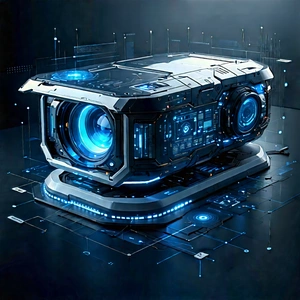 Innovative Communication Tool Design With Futuristic Computer