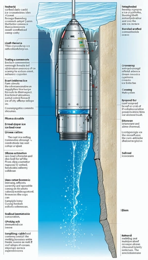The Image Is A Diagram Showing The Process Of How Ice Is Made