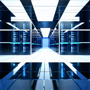 (futuristic:1.12) Server Room With Image, There