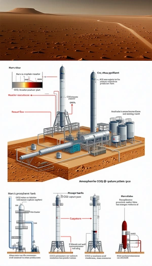 The Image Is A Diagram Of A Space Station, Showing The Various Components And Their Functions