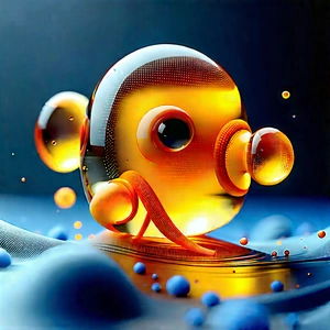 Abstract Long Exposure Photography: Macro View Of Microscopic View With Image, There