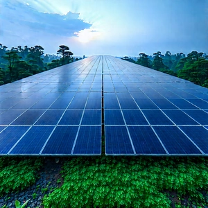 Innovative Renewable Energy (design:1.31) With Large Solar
