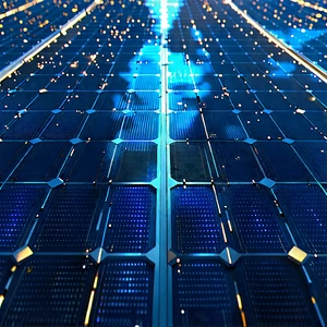 Solar panel with data streams