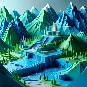 Big Data Visualization With Three-dimensional Model