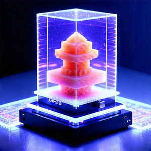 3d Printer With Holographic Projection With Small, Illuminated