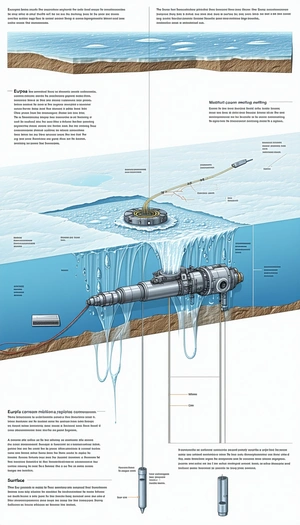 The Image Is A Diagram Of A Submarine, Showing Its Various Components And Their Functions