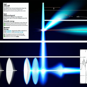 The Image Is A Diagram That Shows The Process Of A Laser Beam Being Focused And Directed