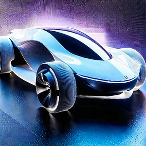 Innovative Electric Vehicle (design:1.42) With Futuristic Displayed