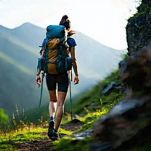 Lifestyle Stock Photography: Hiking in fitness studio