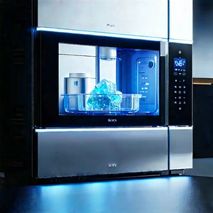 Innovative Smart Appliance (design:1.41) With Modern Kitchen