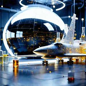 Aerospace Technology In (modern:1.47) Laboratory With Image, There