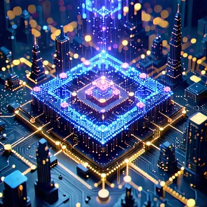 Blockchain network visualization