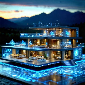 Smart home (device:1.4) with data visualization