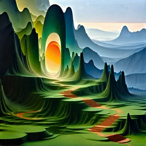 Entertainment Technology In Field Deployment With Painting Mountainous