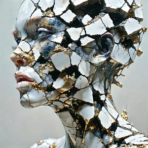 Abstract Product Photography: Evolution represented through fragmented forms