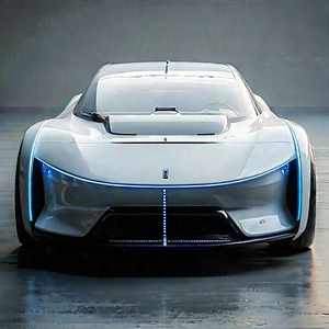Tech Professional Photography: Innovative Electric Vehicle Design With White Sports