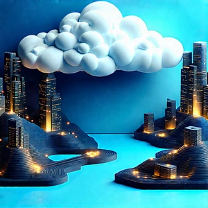 Cloud Computing Visualization With Model City