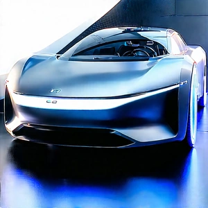 Innovative Electric Vehicle (design:1.26) With Sleek, Futuristic
