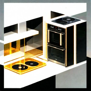 Innovative Smart Appliance (design:1.2) With Kitchen Stove