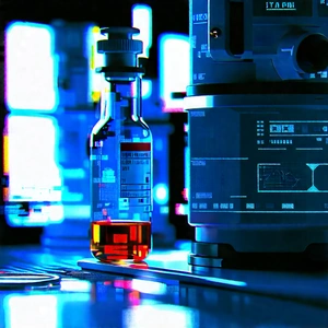 Healthcare Technology In (modern:1.26) Laboratory With Laboratory Setting