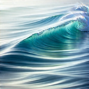 Abstract Long Exposure Photography: Wave propagation captured in abstract form