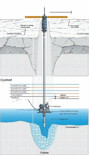 The Image Is A Diagram Showing The Process Of Drilling For Oil
